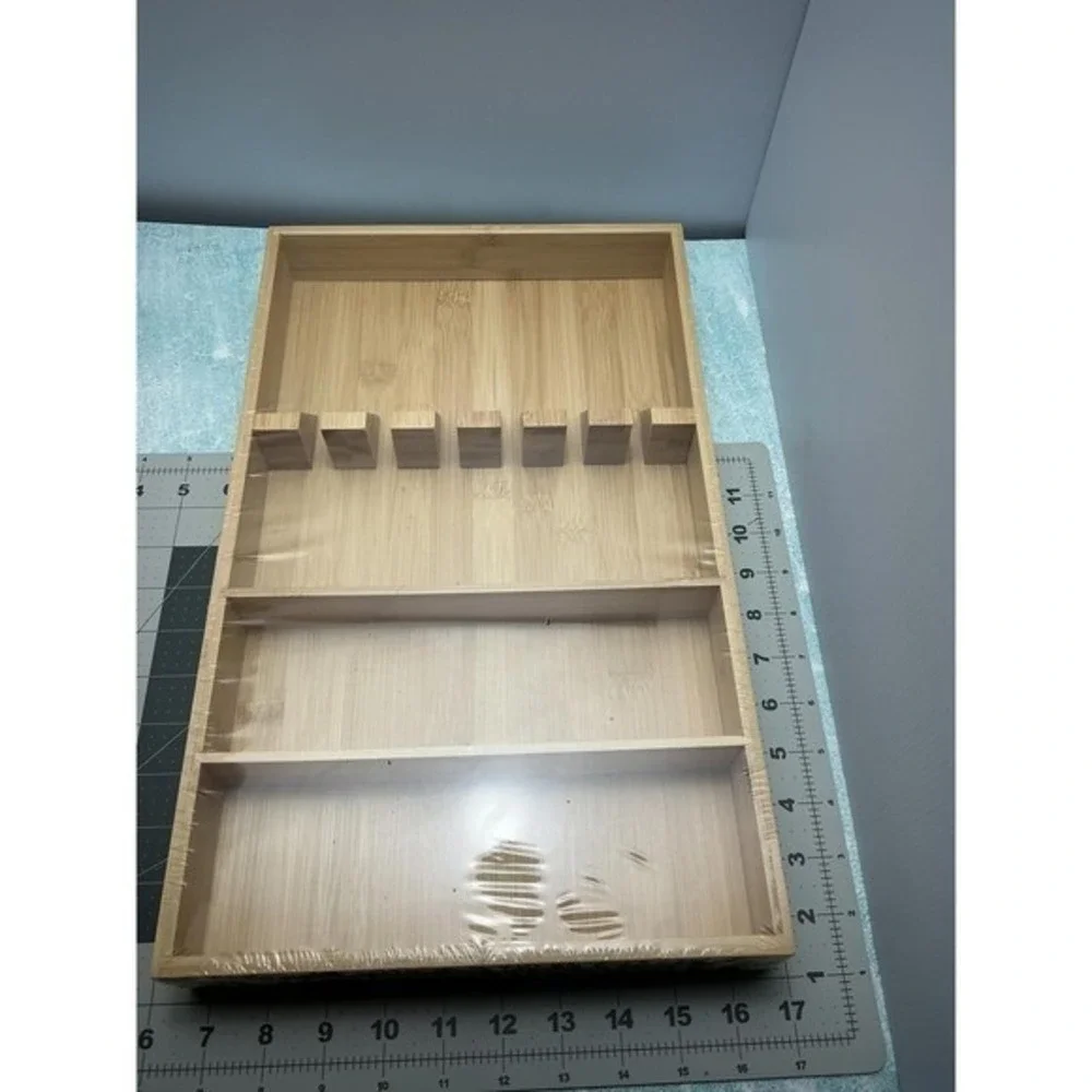 Yofidra pure  bamboo silverware drawer‎